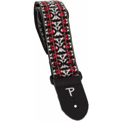 PERRI'S LEATHERS 287 Poly Pro Red And White Hootenanny