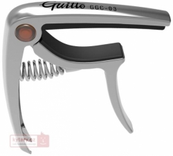 GUITTO GGC-03 Metal Capo Silver