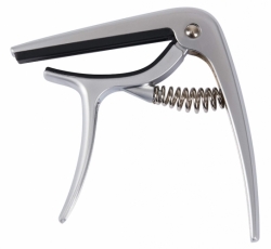 GUITTO GGC-04 Metal Capo Classical Silver