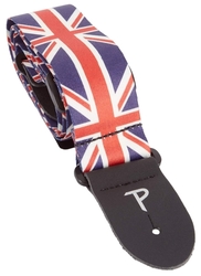 PERRI'S LEATHERS 2115 British Flag Strap