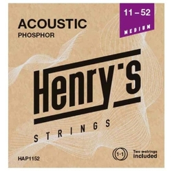 HENRY'S STRINGS HAP1152 ACOUSTIC PHOSPHOR - 011“ - 052“ 